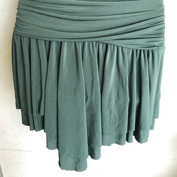 BCBG ruched sequined fit & flare cocktail dress S - Picture 11 of 14